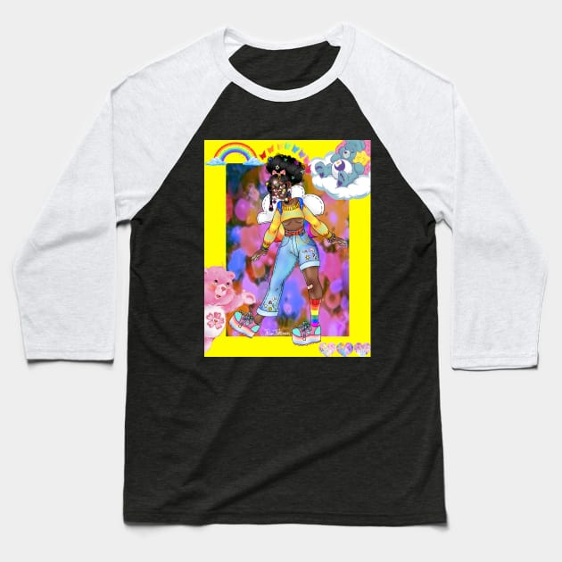 colorfull Baseball T-Shirt by Artadorkable's Magic Shop